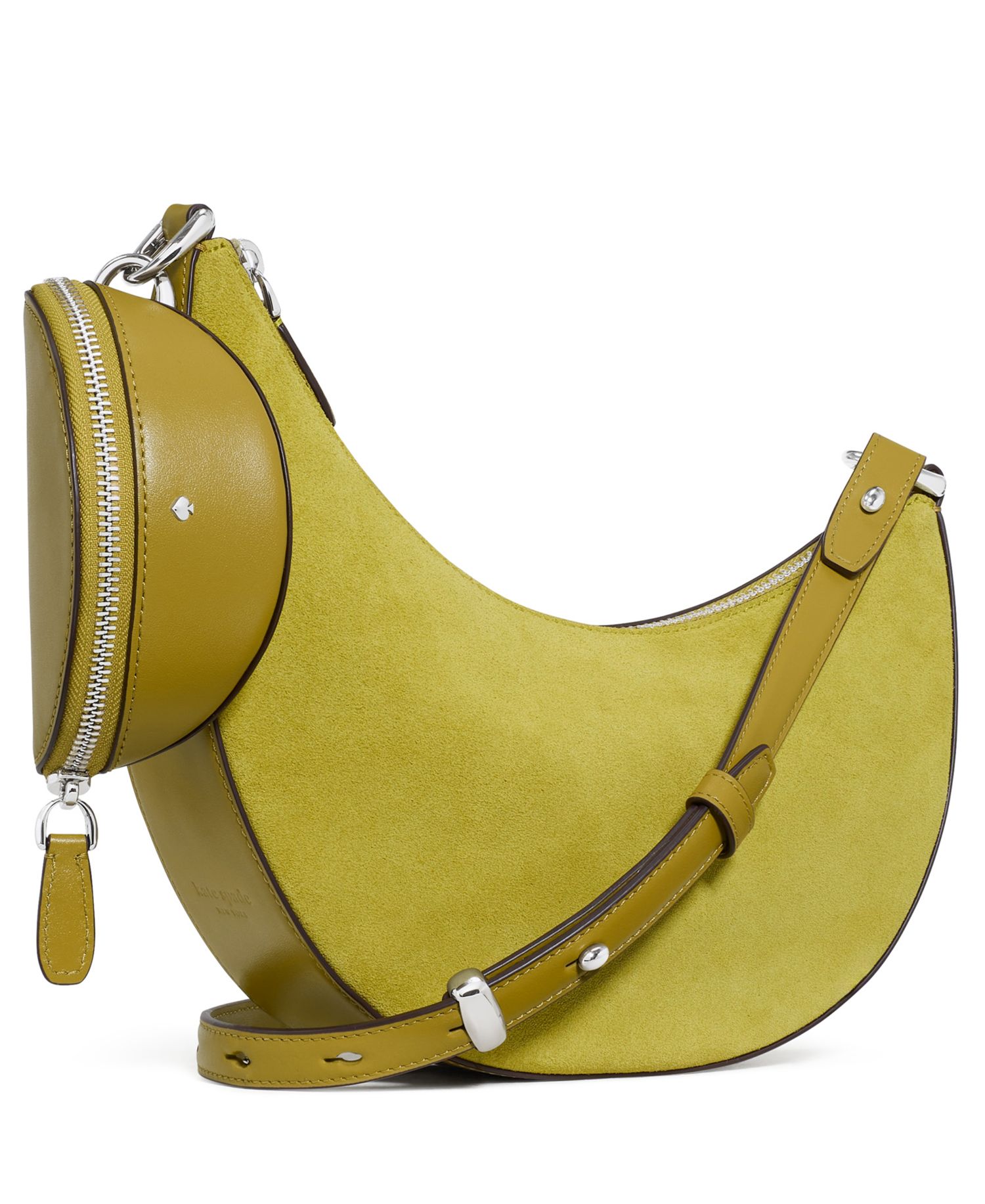 Duo Suede Small Crossbody Handbag