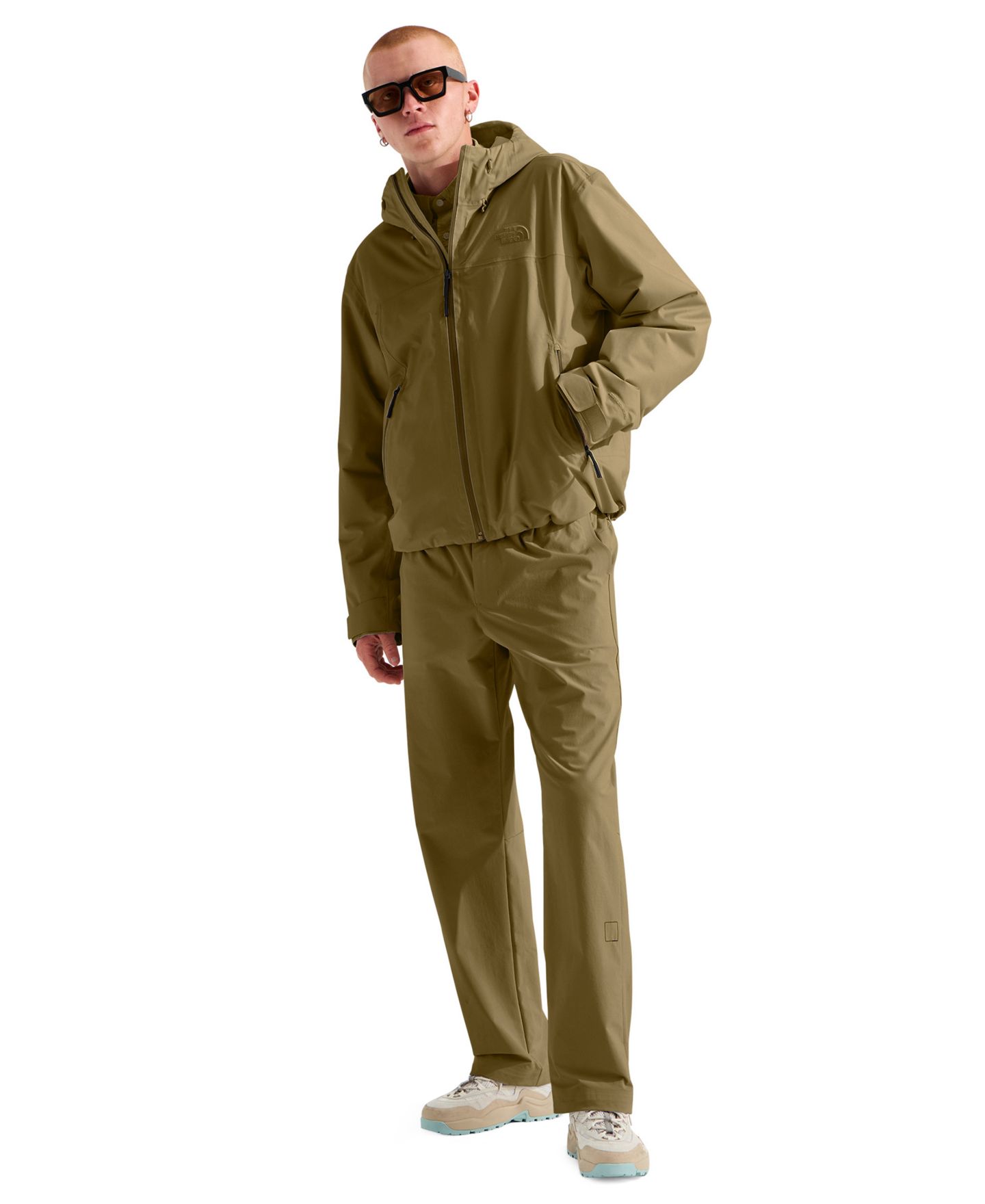 Мужская куртка The North Face TNF Range Hooded, цвет: Caraway Seed — фото 2