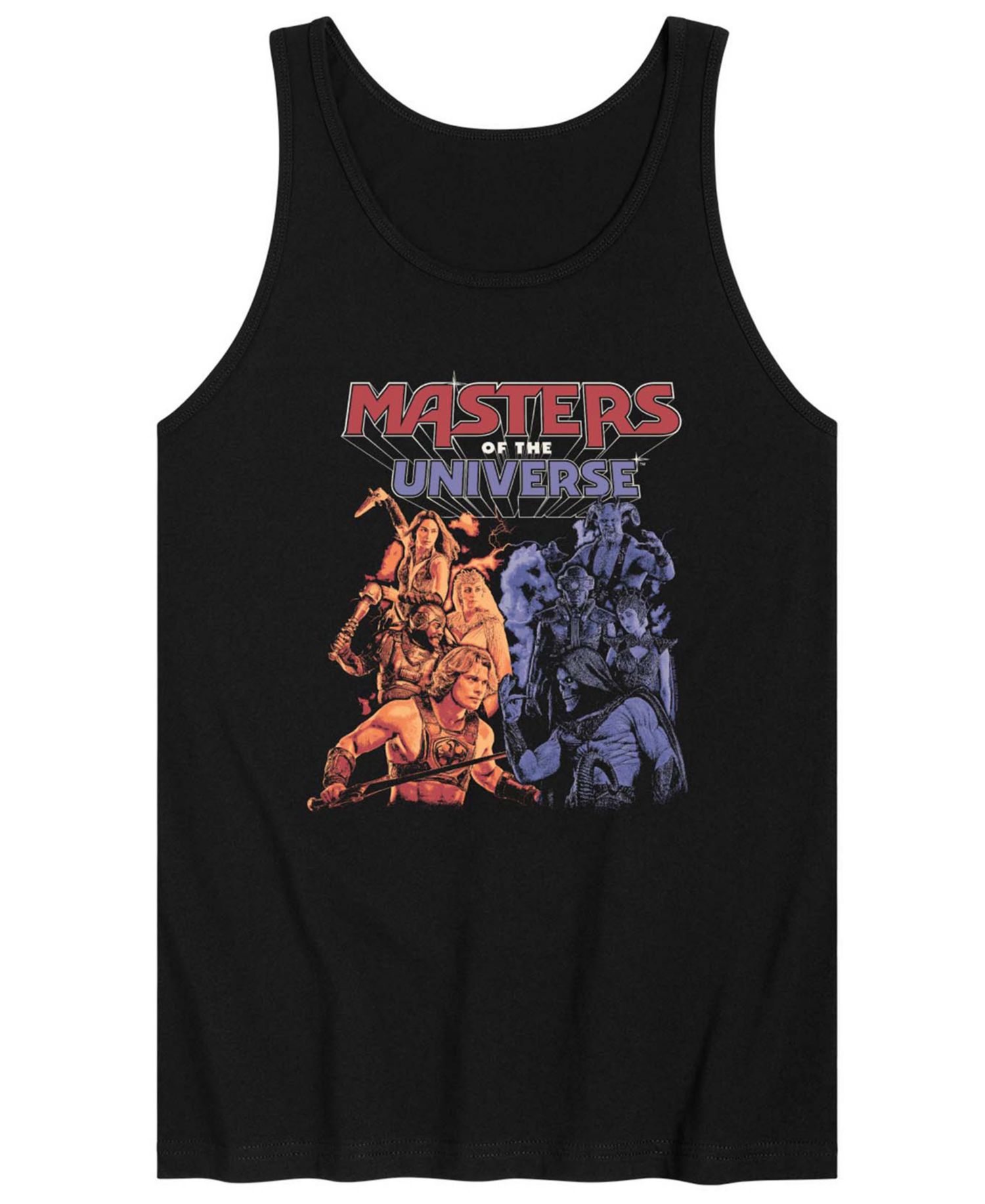 Men's Masters Of The Universe Heroes VS Villians Graphic Tank Top