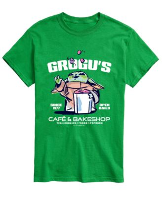 Men's The Mandalorian & Grogu Grogus Cafe Bakeshop Graphic T-Shirt