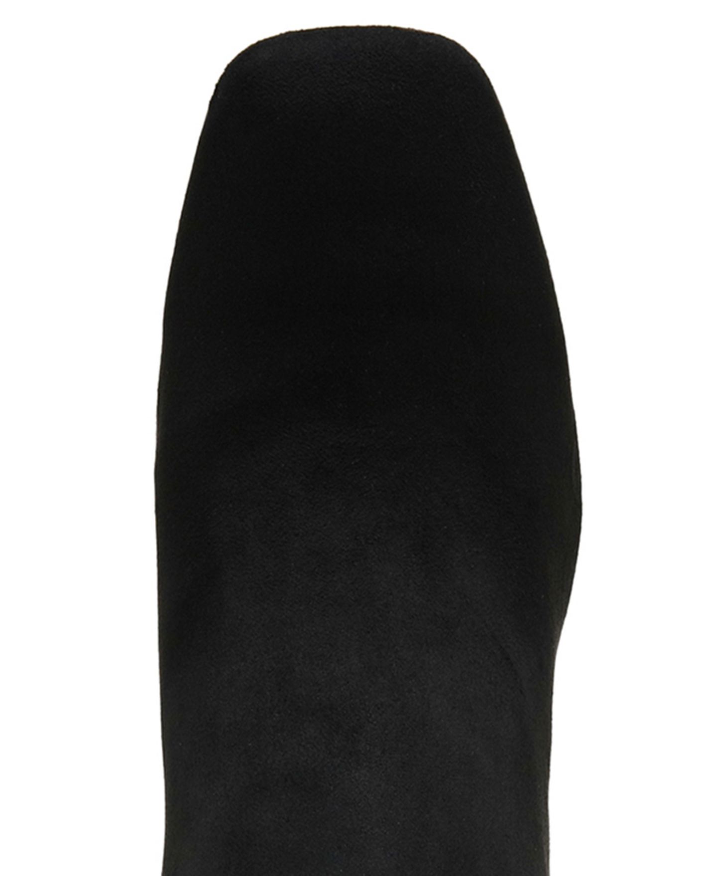 Женские ботинки Anne Klein Lory Block Heel Tall, цвет: Чёрный замшевый — фото 5