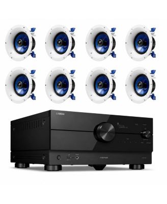 RX-A4A 7.2 AV Receiver with NSIC600WH Speakers