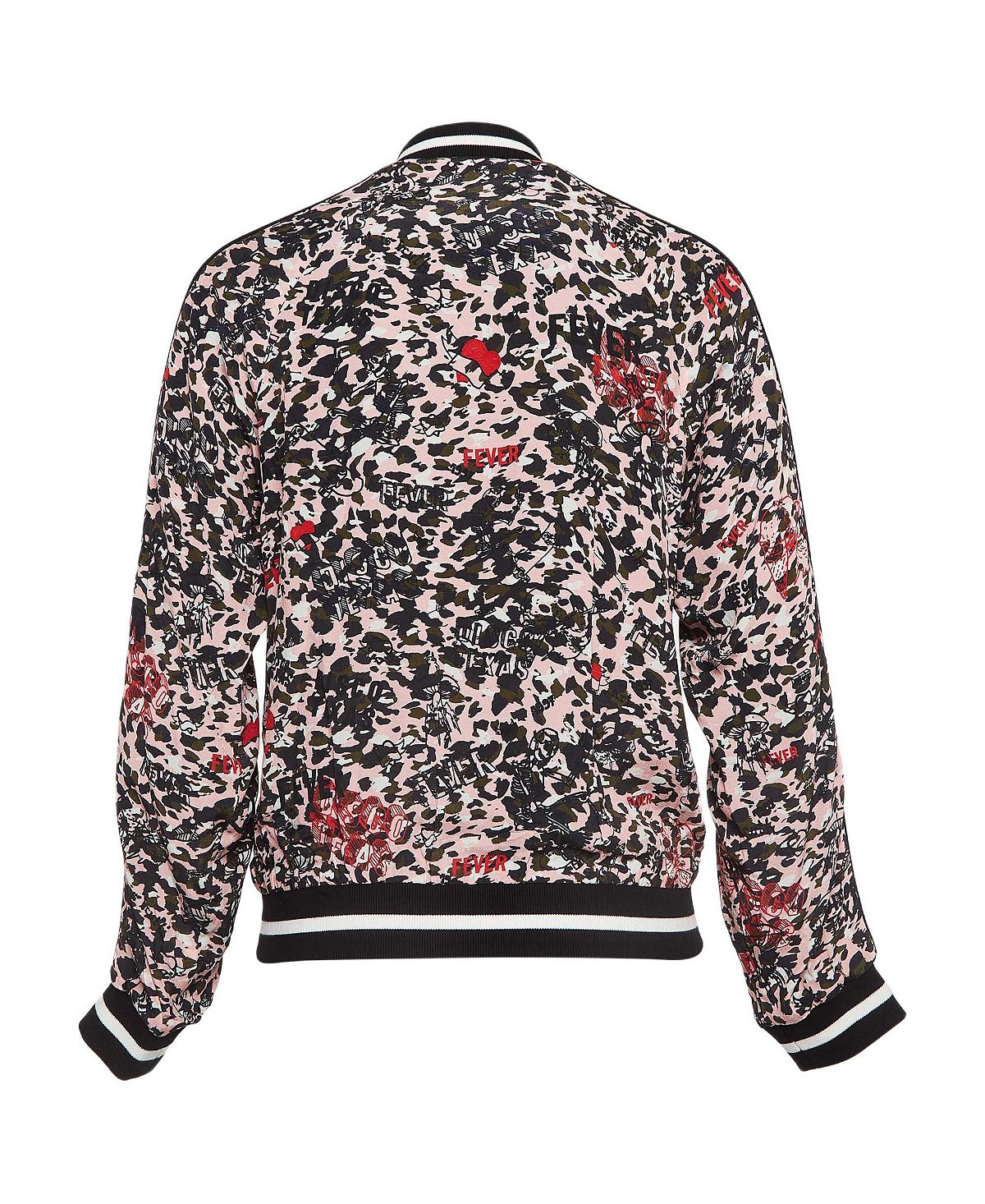Pre-Owned Zadig & Voltaire Women's Printed Crepe Reversible Billy Leo Jacket view 3 — MAYCSS fashion products