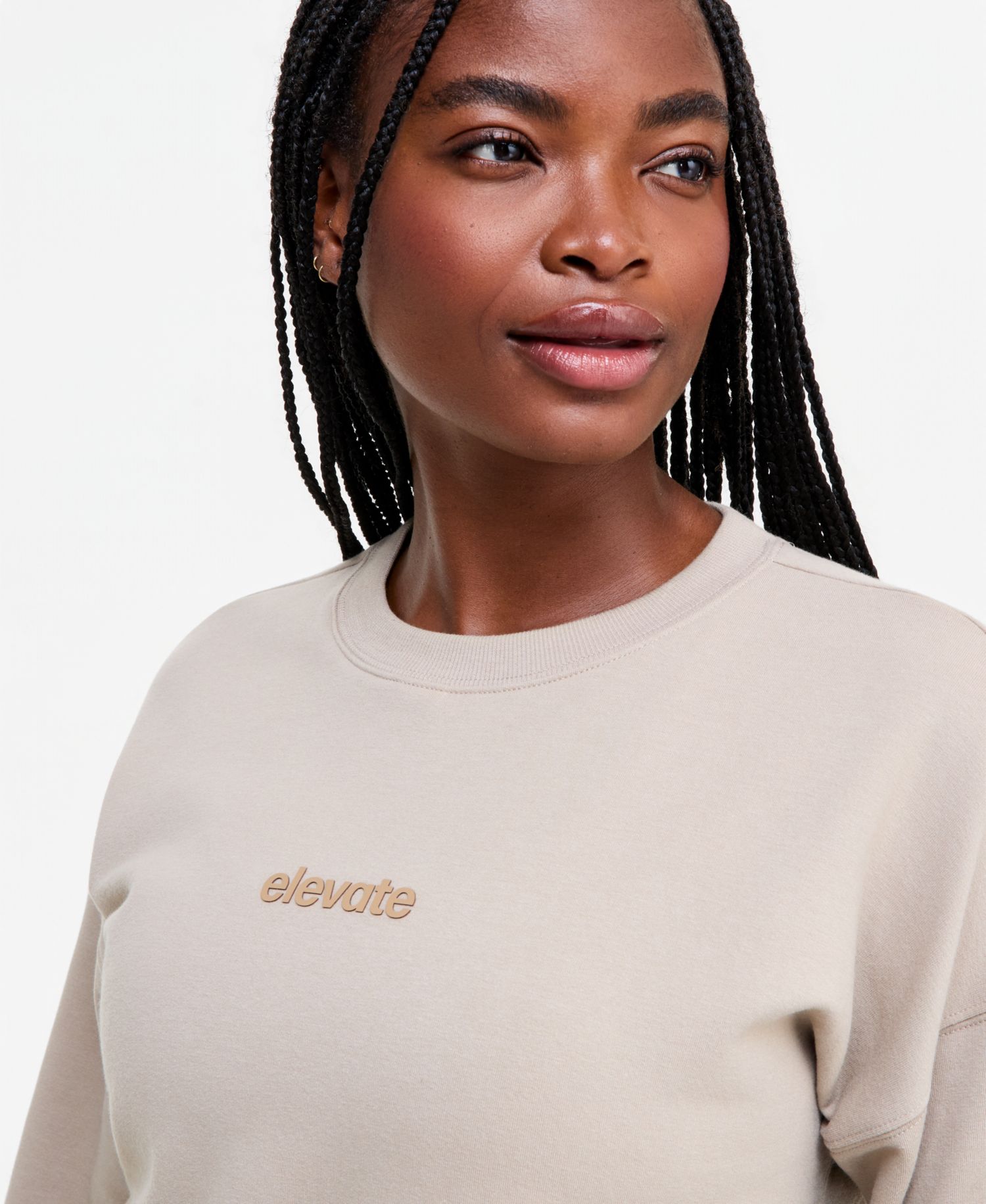 Women's Graphic Fleece Crewneck Sweatshirt