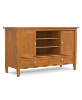 Warm Shaker TV Media Stand