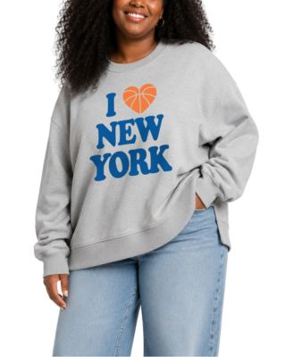 Plus Size New York Basketball Sweatshirt