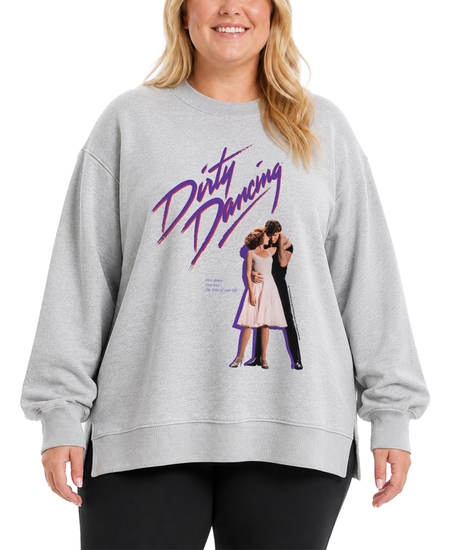 Plus Size Dirty Dancing Logo Sweatshirt