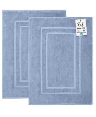 Cotton Super Absorbent Terry 2-Piece Bath Mat Set