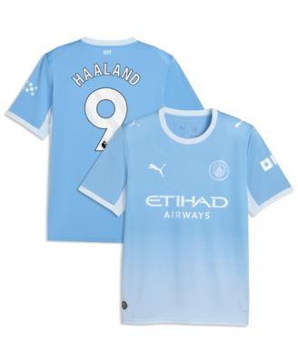 Men's Erling Haaland Light Blue Manchester City 2026/27 Home Replica Jersey