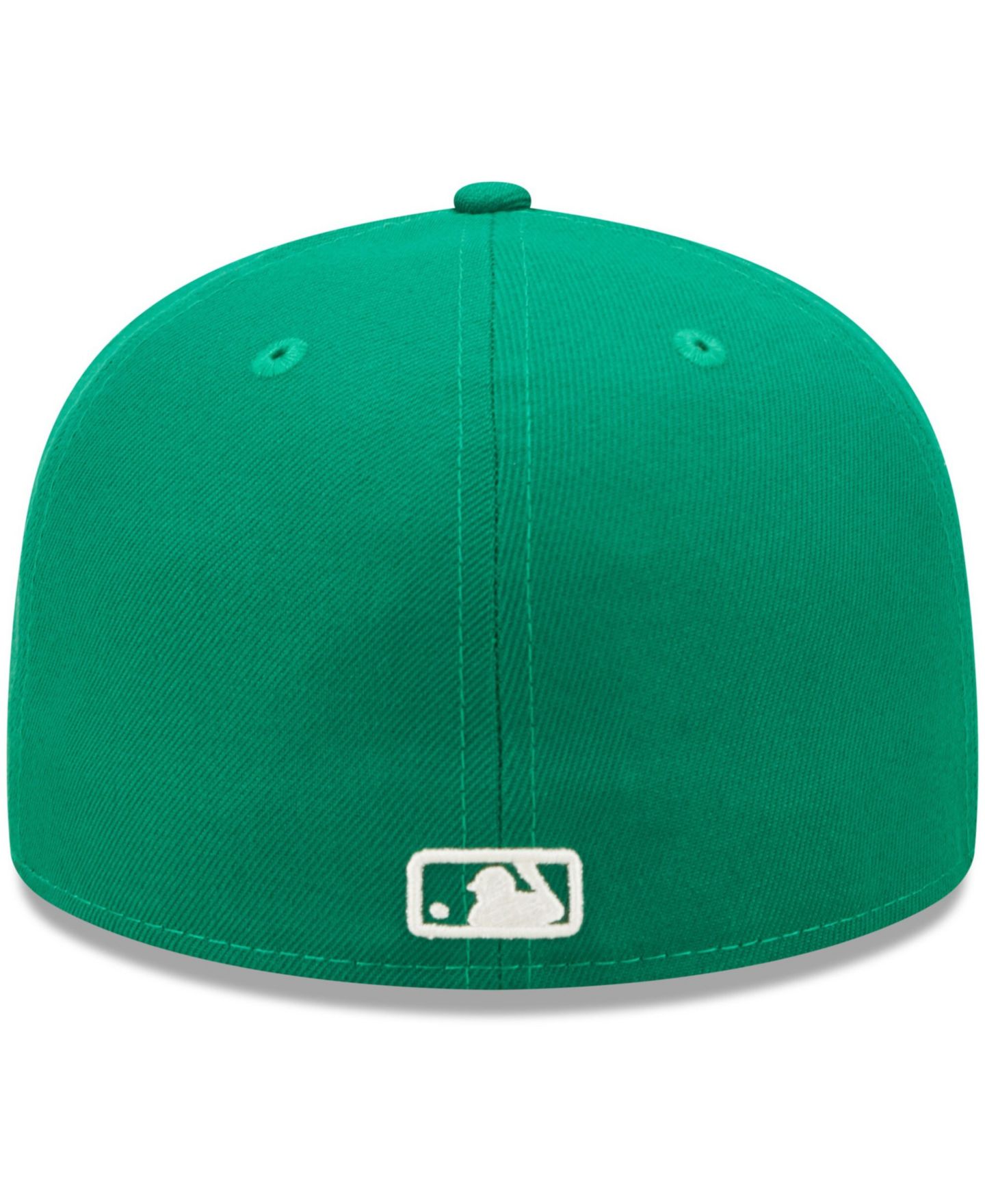 Мужская кепка New Era Kelly Green New York Mets White Logo 59FIFTY Fitted Hat — фото 4