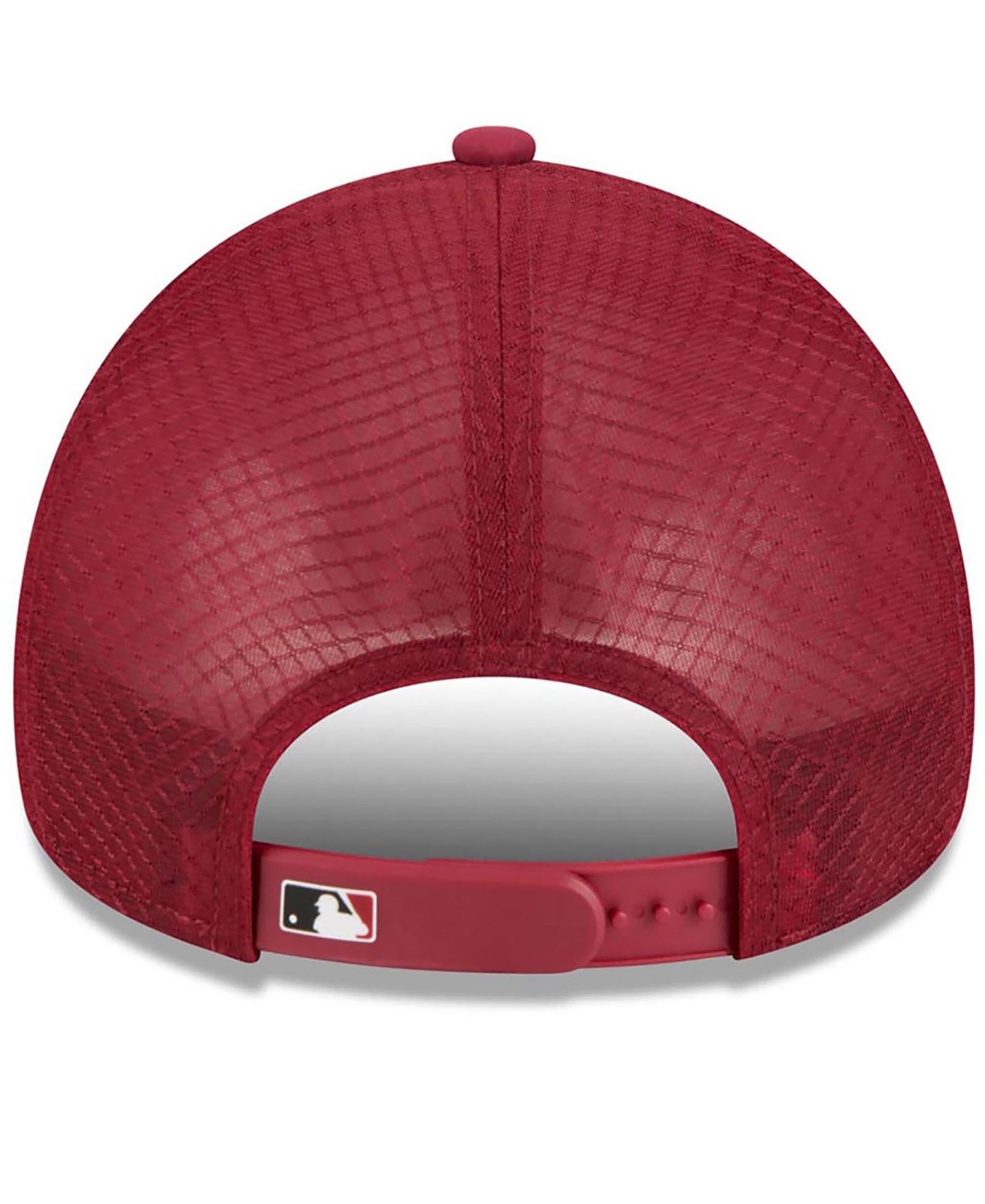 Мужская кепка New Era Dark Red Arizona Diamondbacks 2026 Batting Practice Apex 9FORTY Adjustable Trucker Hat — фото 4