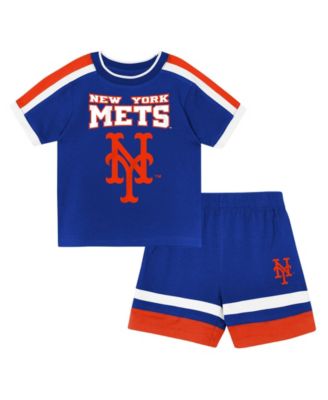 Toddler Royal New York Mets Ground Ball T-Shirt and Shorts Set