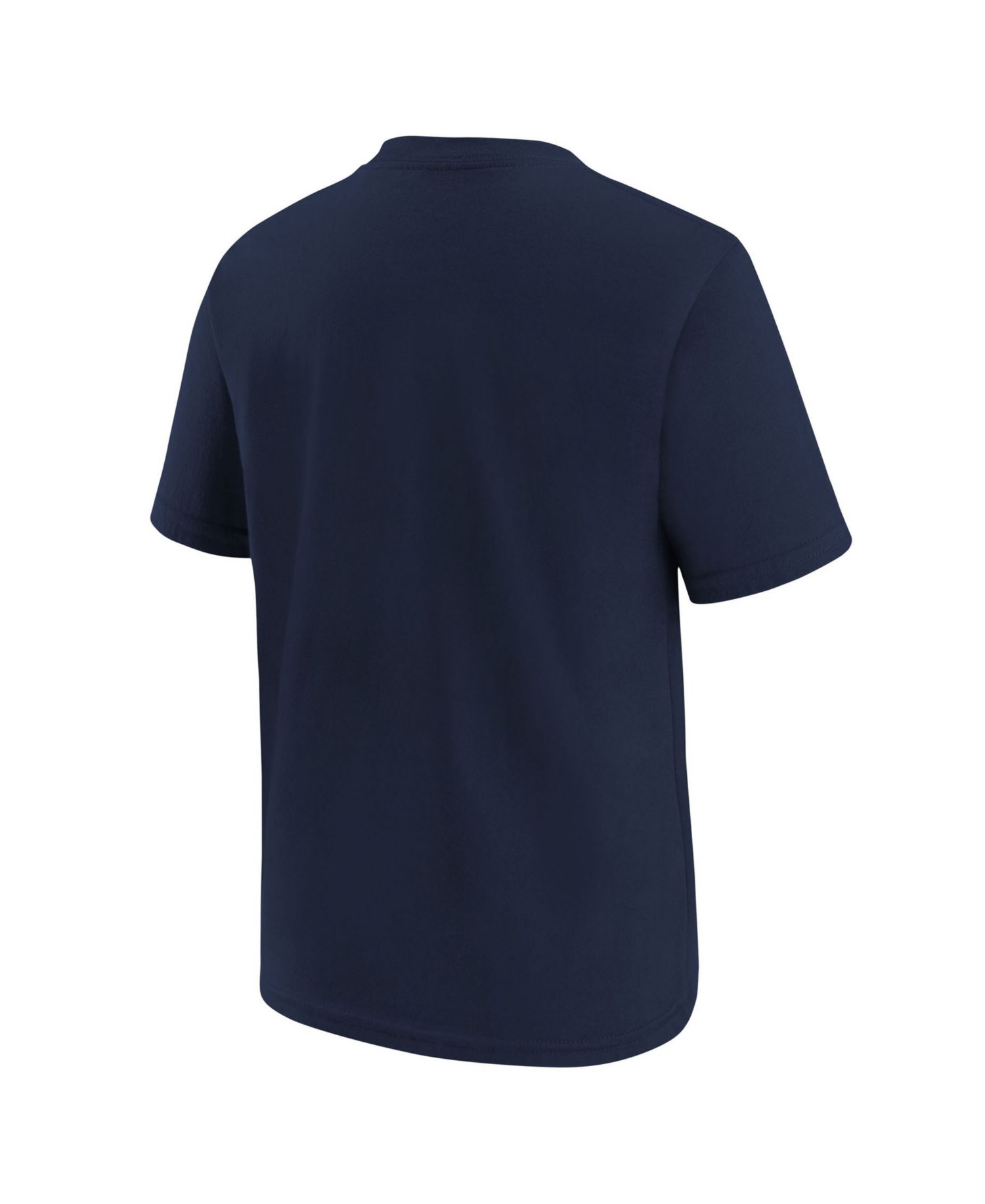 Big Boys and Girls Navy Detroit Tigers City Connect Wordmark T-Shirt
