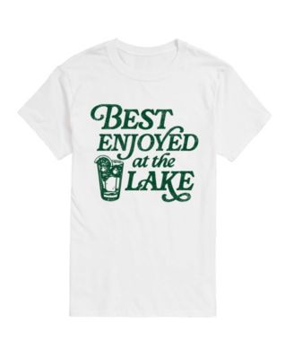 Men's Instant Message Best Enjoyed At The Lake Graphic T-Shirt