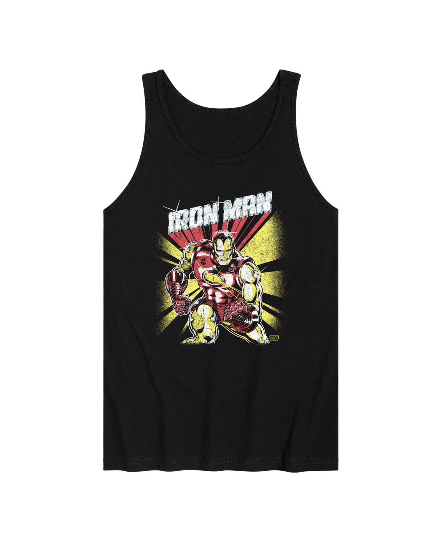 Men's Iron Man Retro Graphic Tank Top