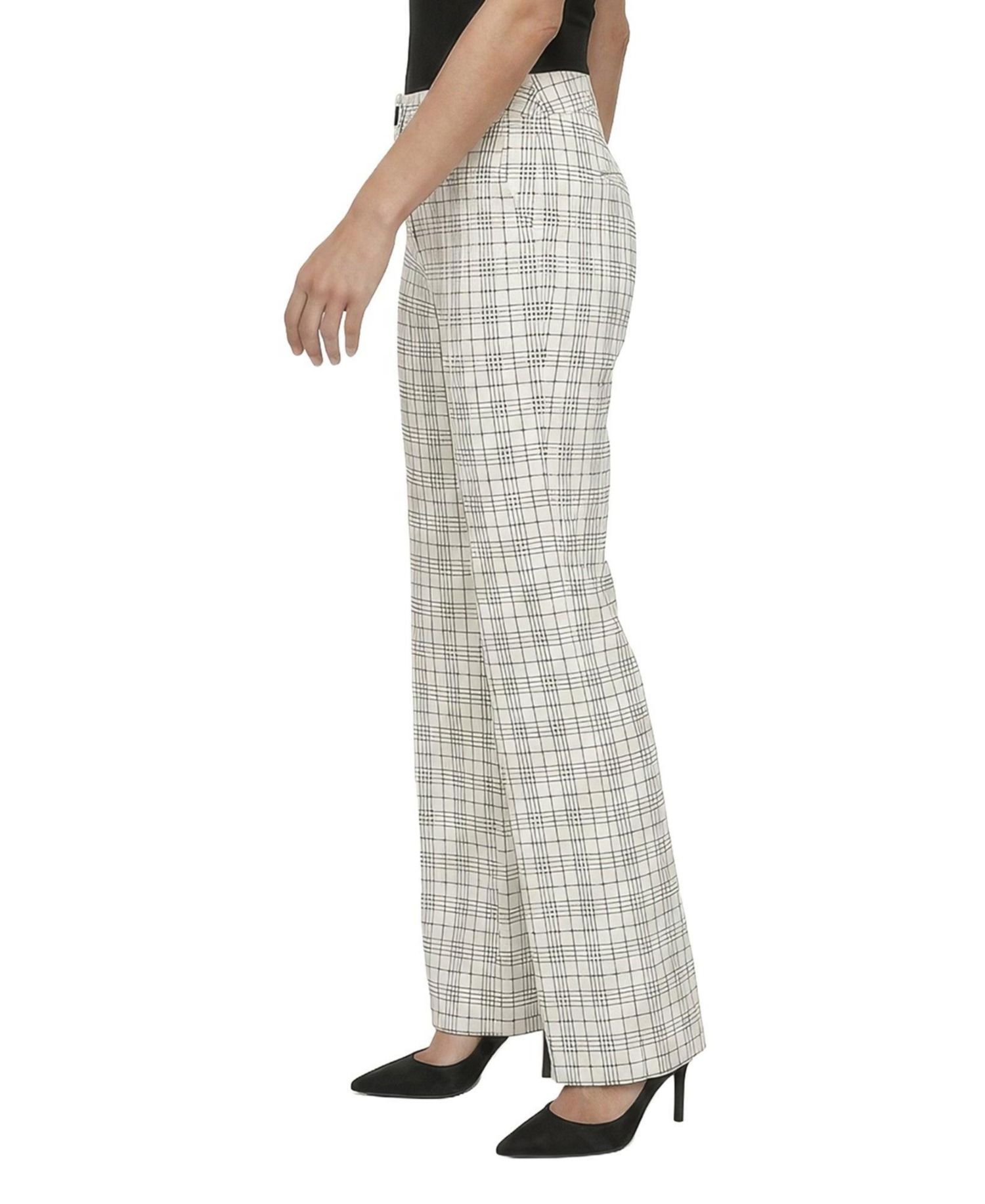 Women's Chess Check Print Trouser