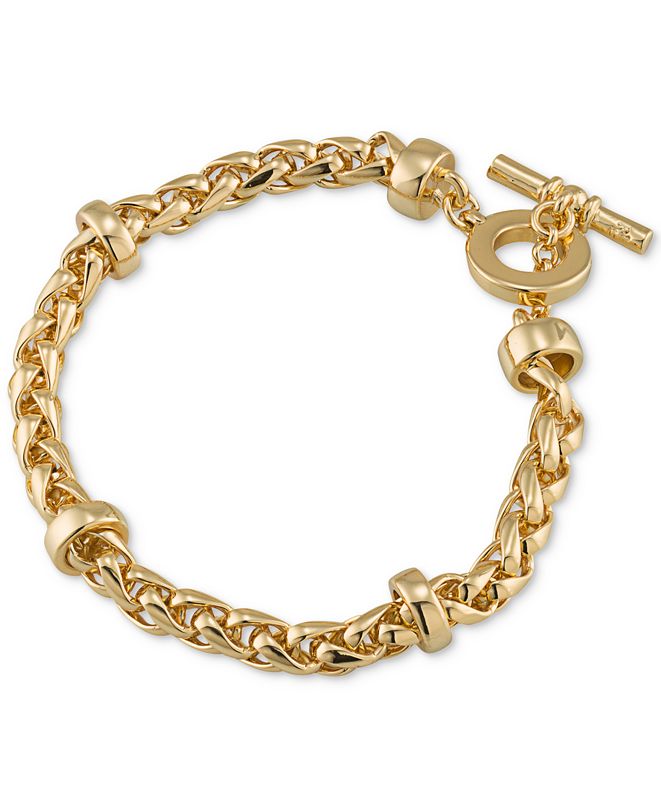 Lauren Ralph Lauren GoldTone Heavy Chain Toggle Bracelet