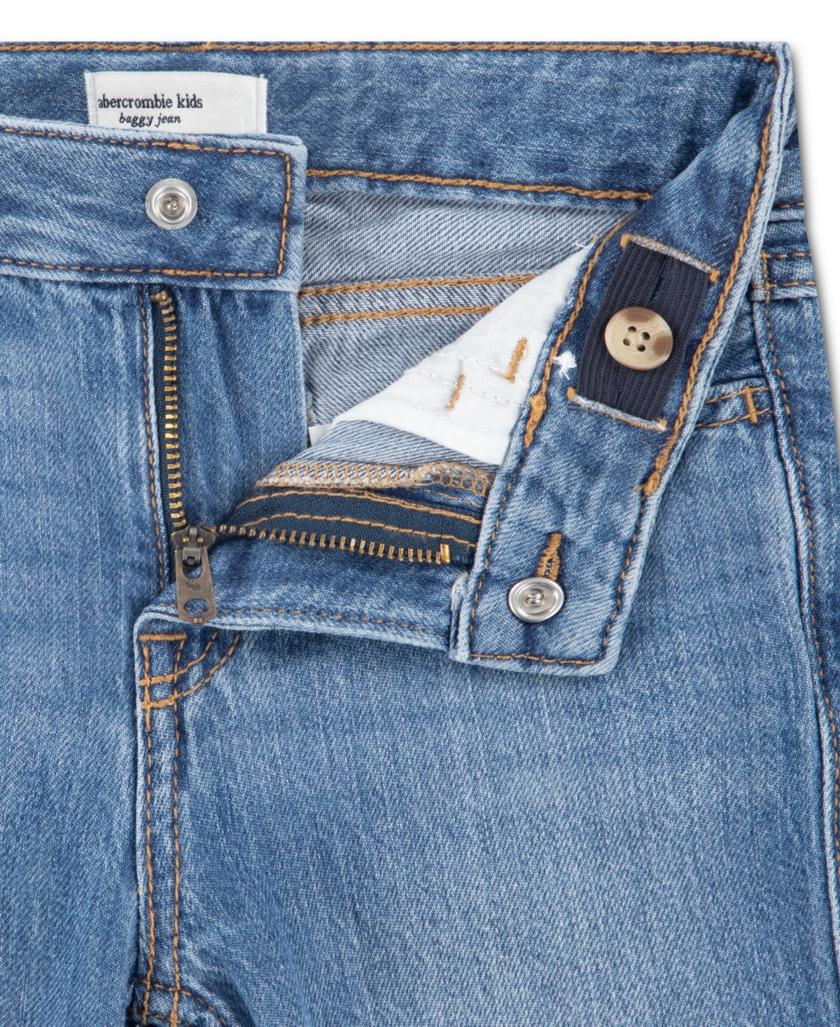 abercrombie kids Toddler Girls' 2T-5T Bow Baggy Jeans