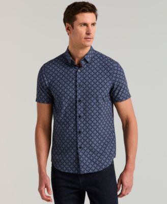 Men's Ombre Diamond Print Shirt