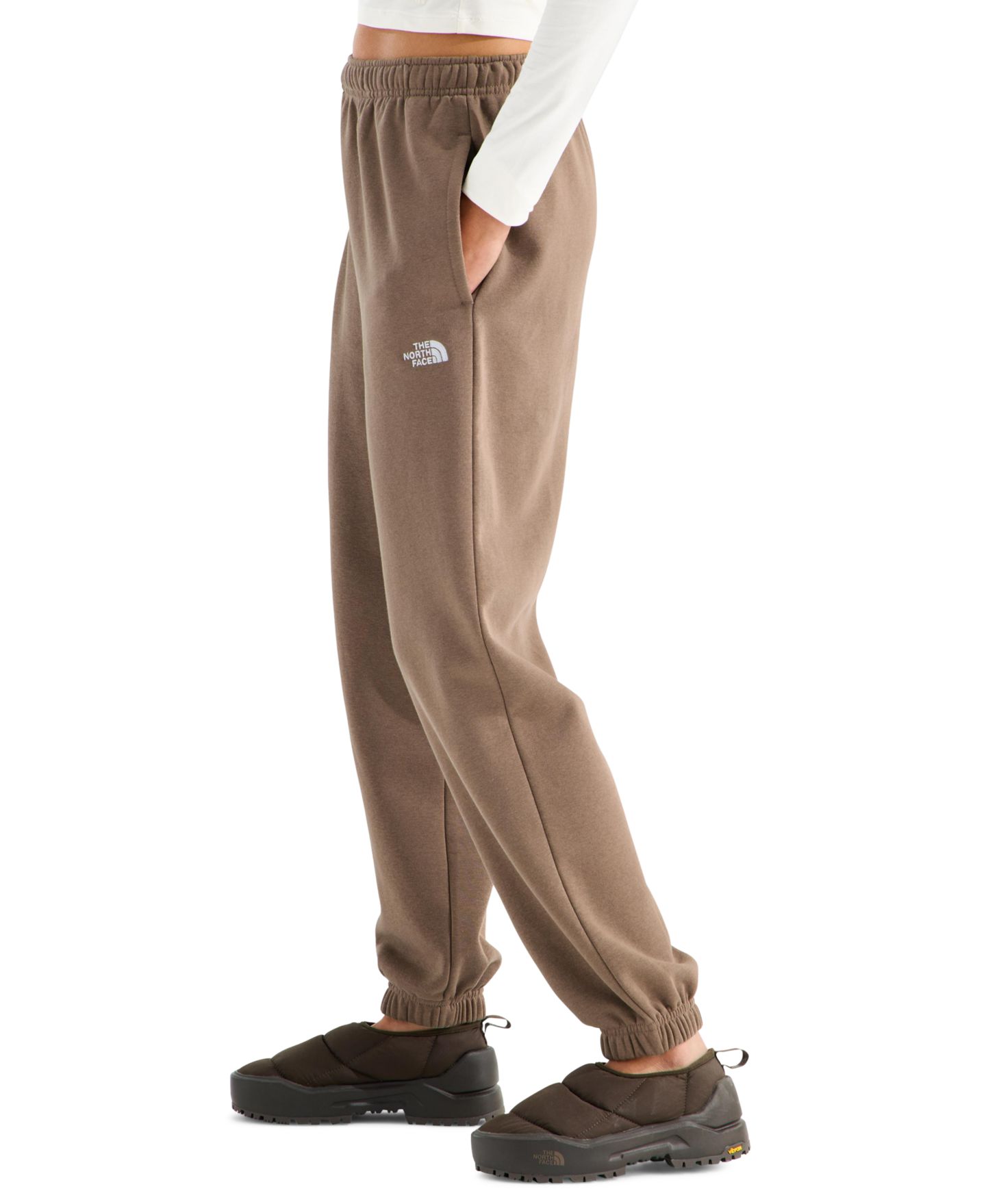 Женские брюки The North Face Evolution Logo Jogger, цвет: Гранатовый — фото 5