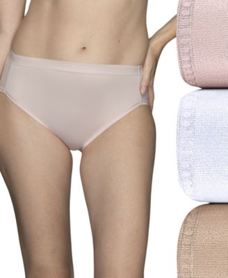 Women's Comfort Where It Counts Hi-Cut Brief, 3-Pack