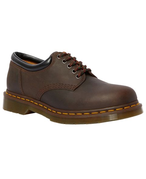 Обувь Dr. Martens Men's 8053 5-Eye Derby Shoes, цвет: Коричневый