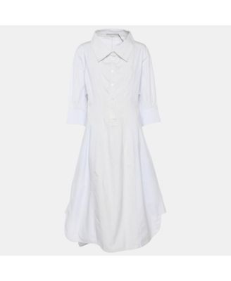 Poplin Midi Dress