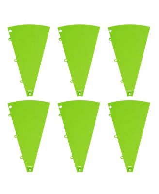 6 Pcs Prize Wheel Panels Dry Erase Green for 24" Modular Prize Wheel