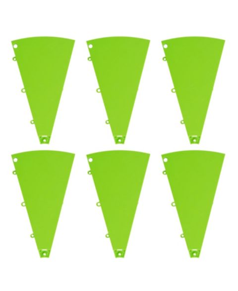 Детские игрушки WinSpin 6 Pcs Prize Wheel Panels Dry Erase Green for 24" Modular Prize Wheel, цвет: Natrual