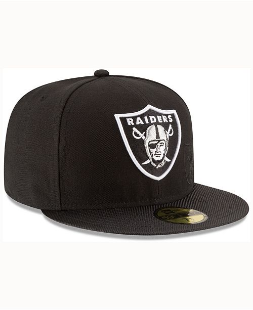 New Era Oakland Raiders Sideline 59FIFTY Cap & Reviews - Sports Fan ...