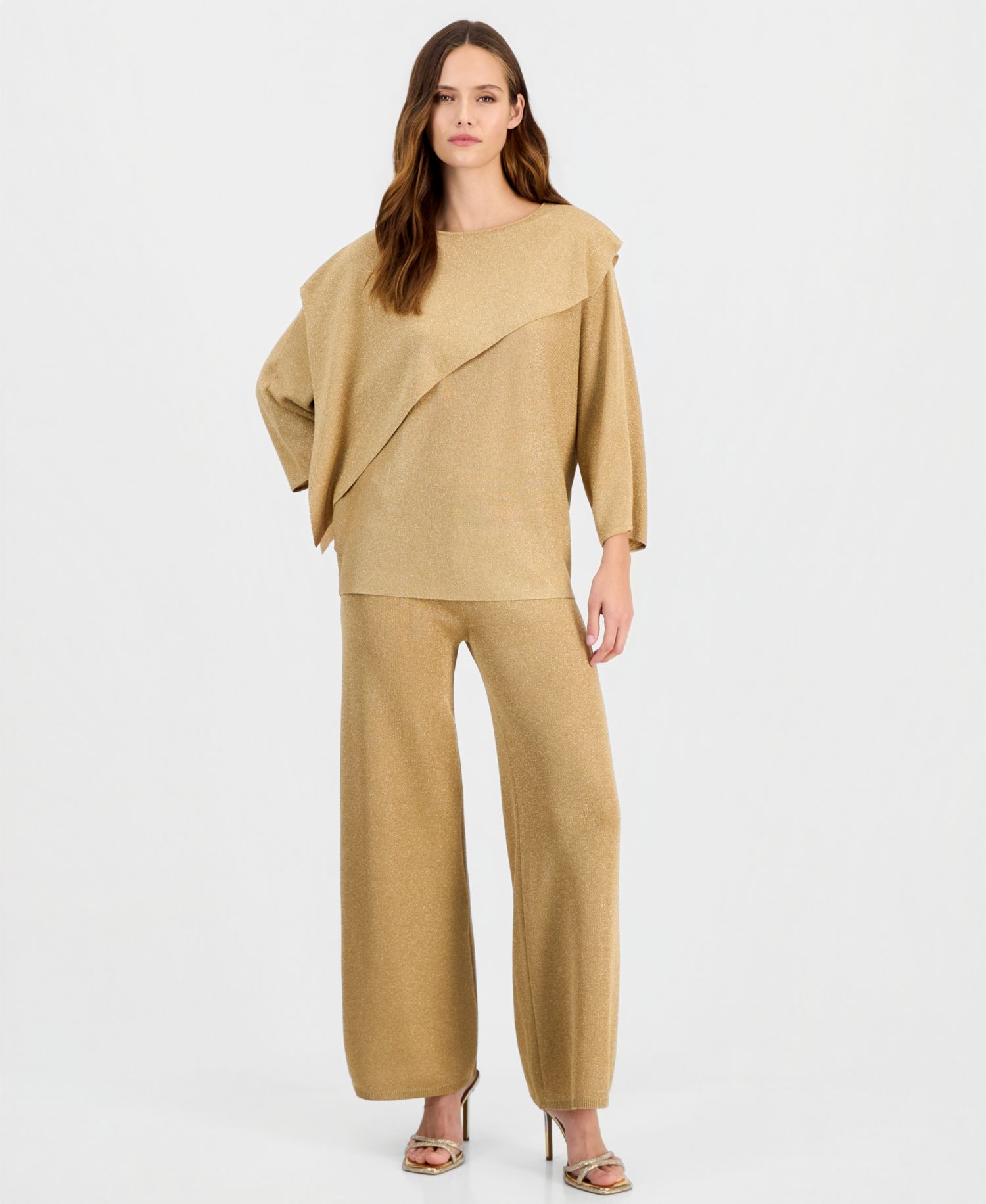 Women's Boat Neck Cape Sweater