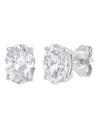 IGI Certified Lab-Grown Diamond Stud Earrings (2 ct. t.w.) in 14k White Gold