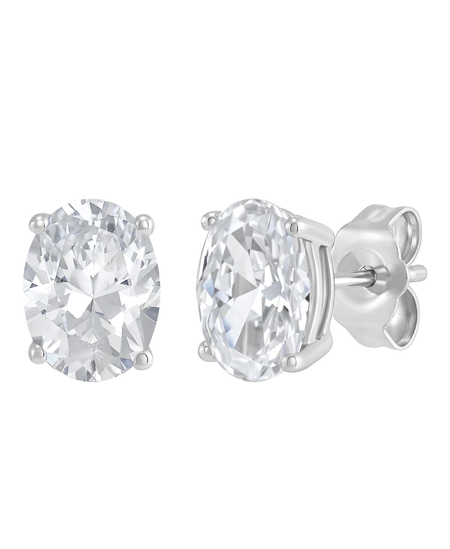 IGI Certified Lab-Grown Diamond Stud Earrings (2 ct. t.w.) in 14k White or Yellow Gold