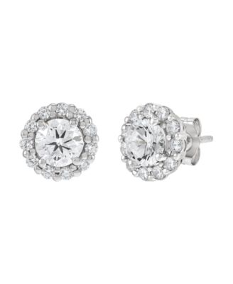 IGI Certified Lab-Grown Diamond Stud Earrings (1 ct. t.w.) in 14k White Gold