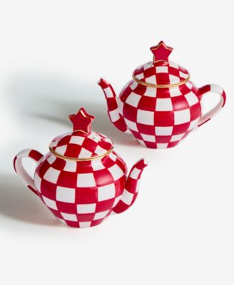 Macy's Parade Teapot Salt & Pepper Shaker Set