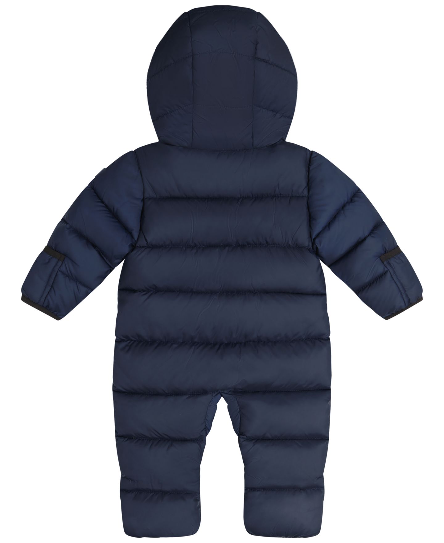Комбинезон Michael Kors Logo Fleece Lined Pram Snowsuit для мальчиков-малышей, цвет: Полуночный синий — фото 2