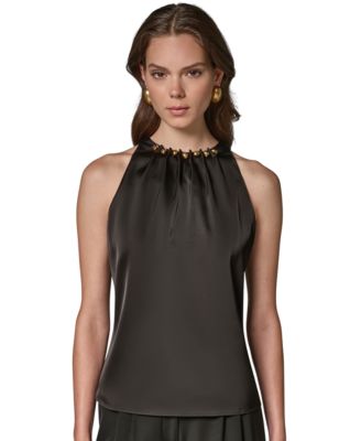 Women's Crewneck Sleeveless Top