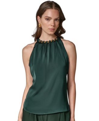 Women's Crewneck Sleeveless Top