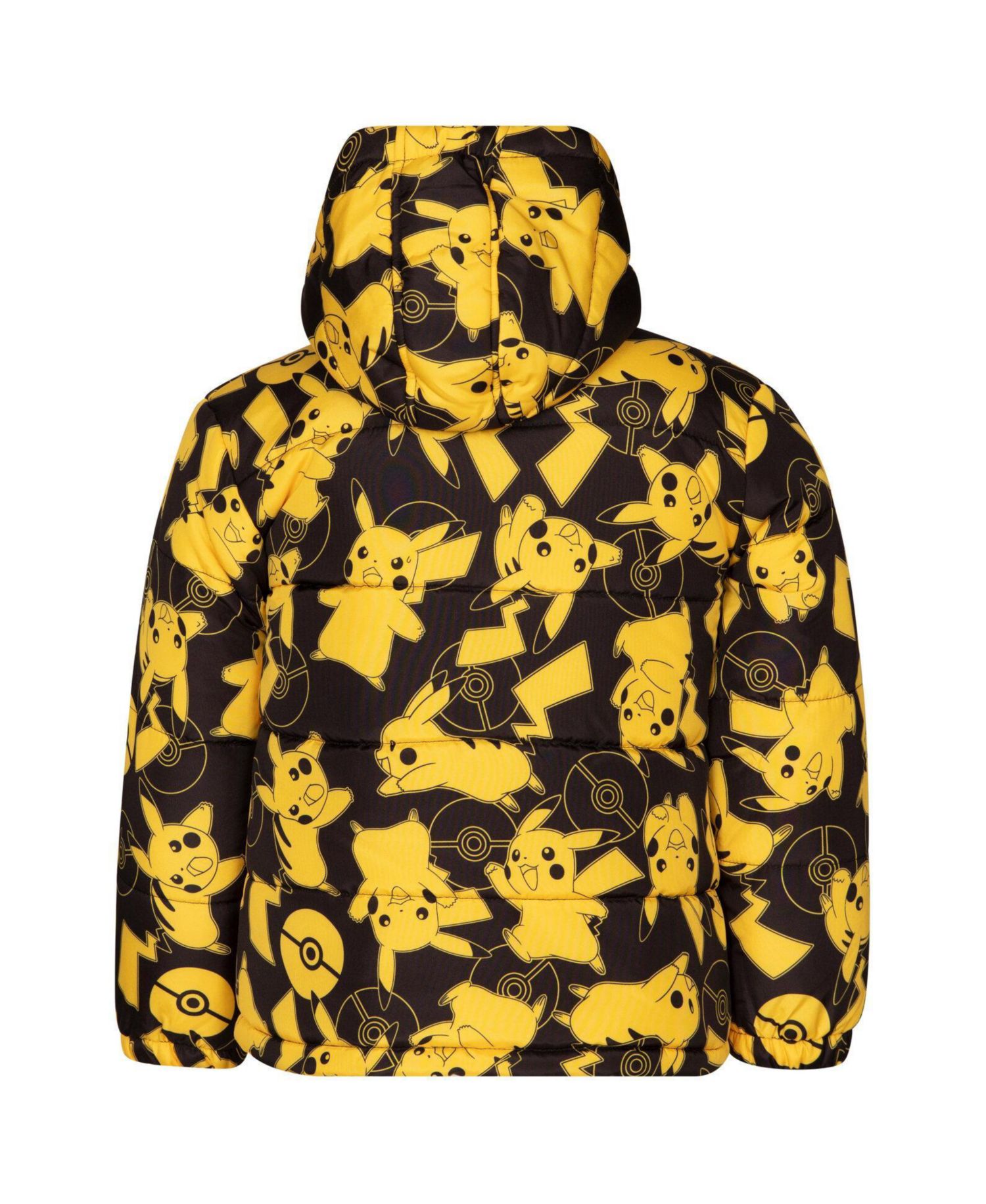 Pikachu Boys' ( 4 to 16 ) Hooded Puffer Coat