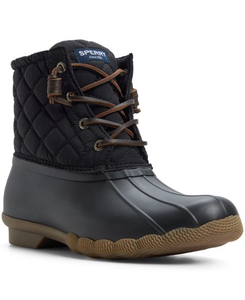 Женские ботинки Sperry Saltwater Duck Booties, цвет: Чёрный