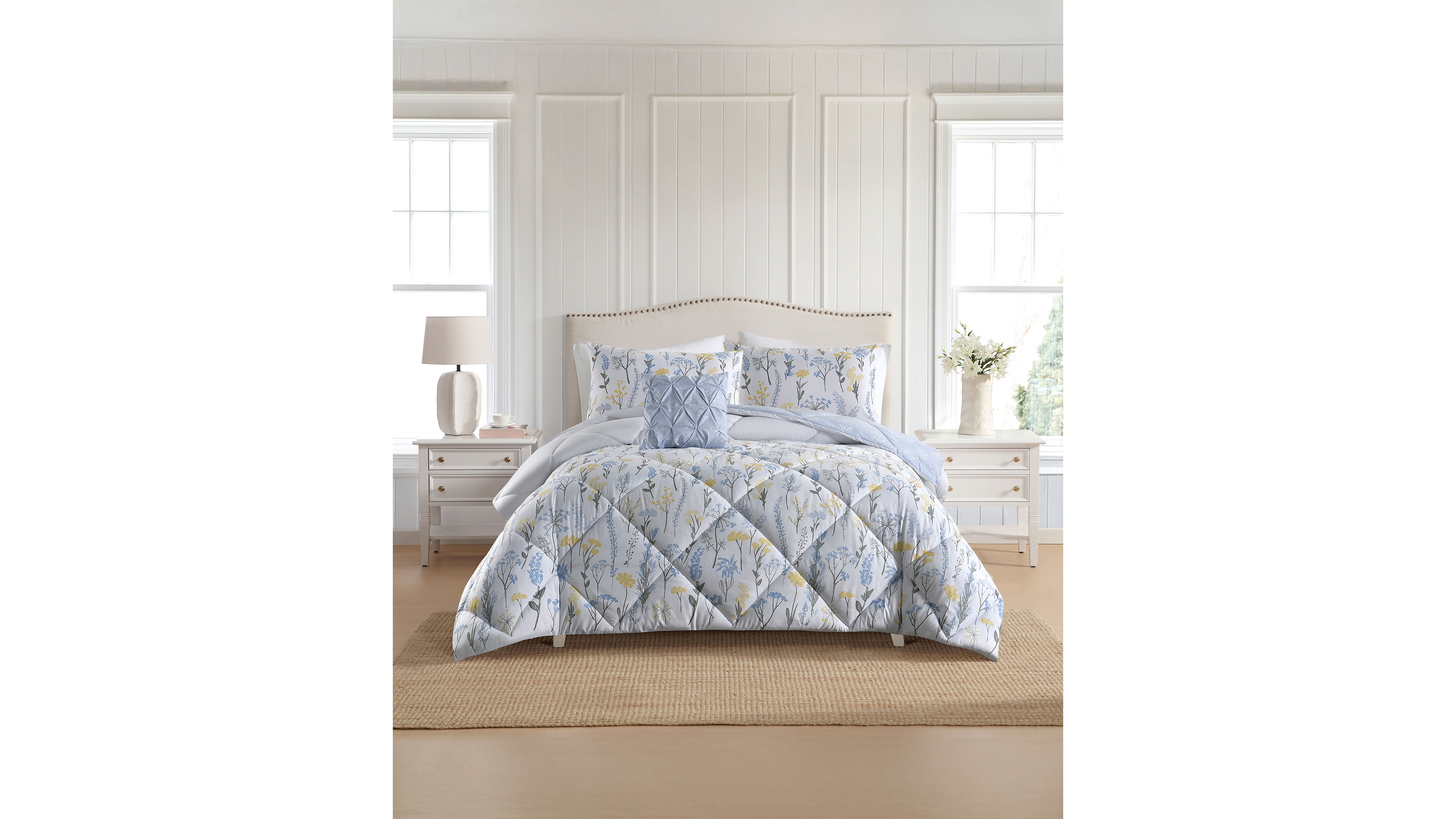 Lenox Wildflower 4-Piece Comforter Set, King