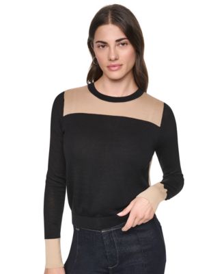 Women's Crewneck Long-Sleeve Ultralight Cotton Sweater