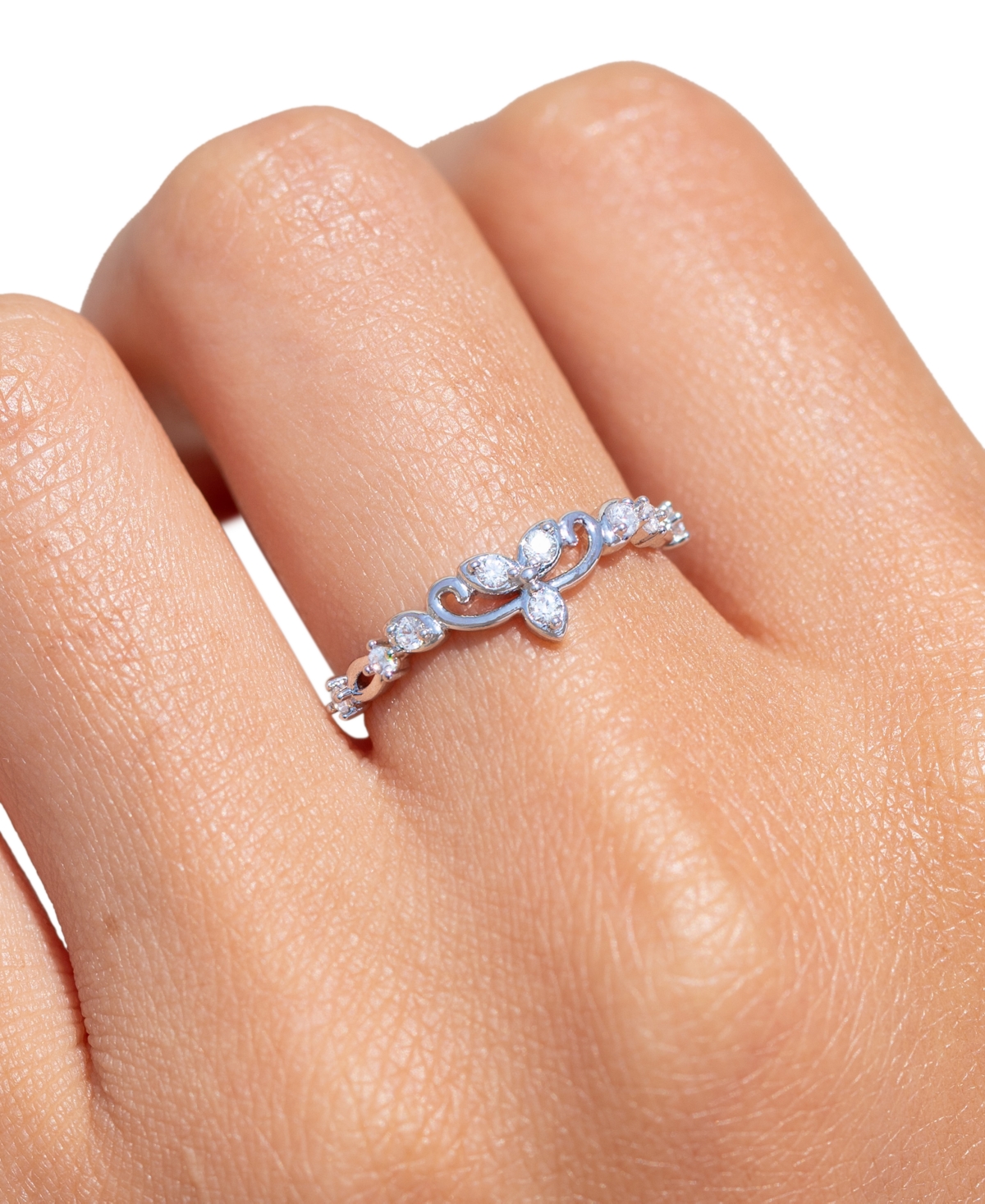Girls Crew Crystal The Lord of the Rings Elven Ring