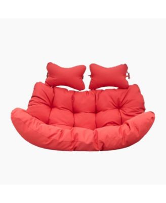 2-Person Polyester Cushions for Swing Chairs and Hammocks