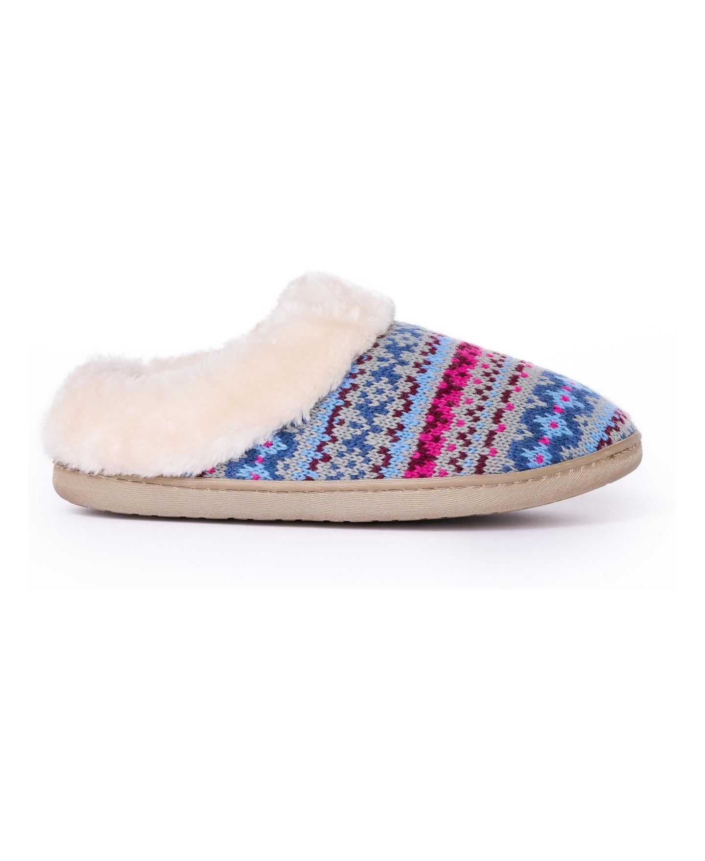 Женские сабо Minnetonka Dina Clog Slippers, цвет: Синий разноцветный — фото 3