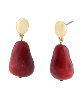 Jasper Stone Drop Earrings