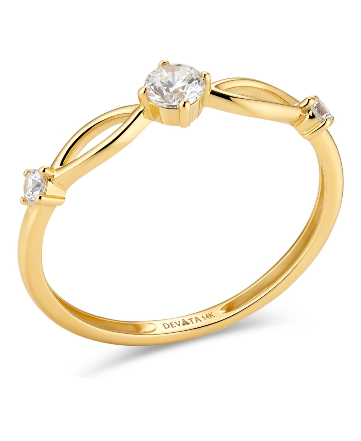 Devata Love Knot Ring 14K Gold