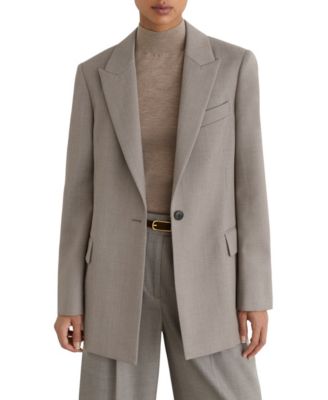 Women's Briony Wool-Blend Belted Single-Breasted Blazer