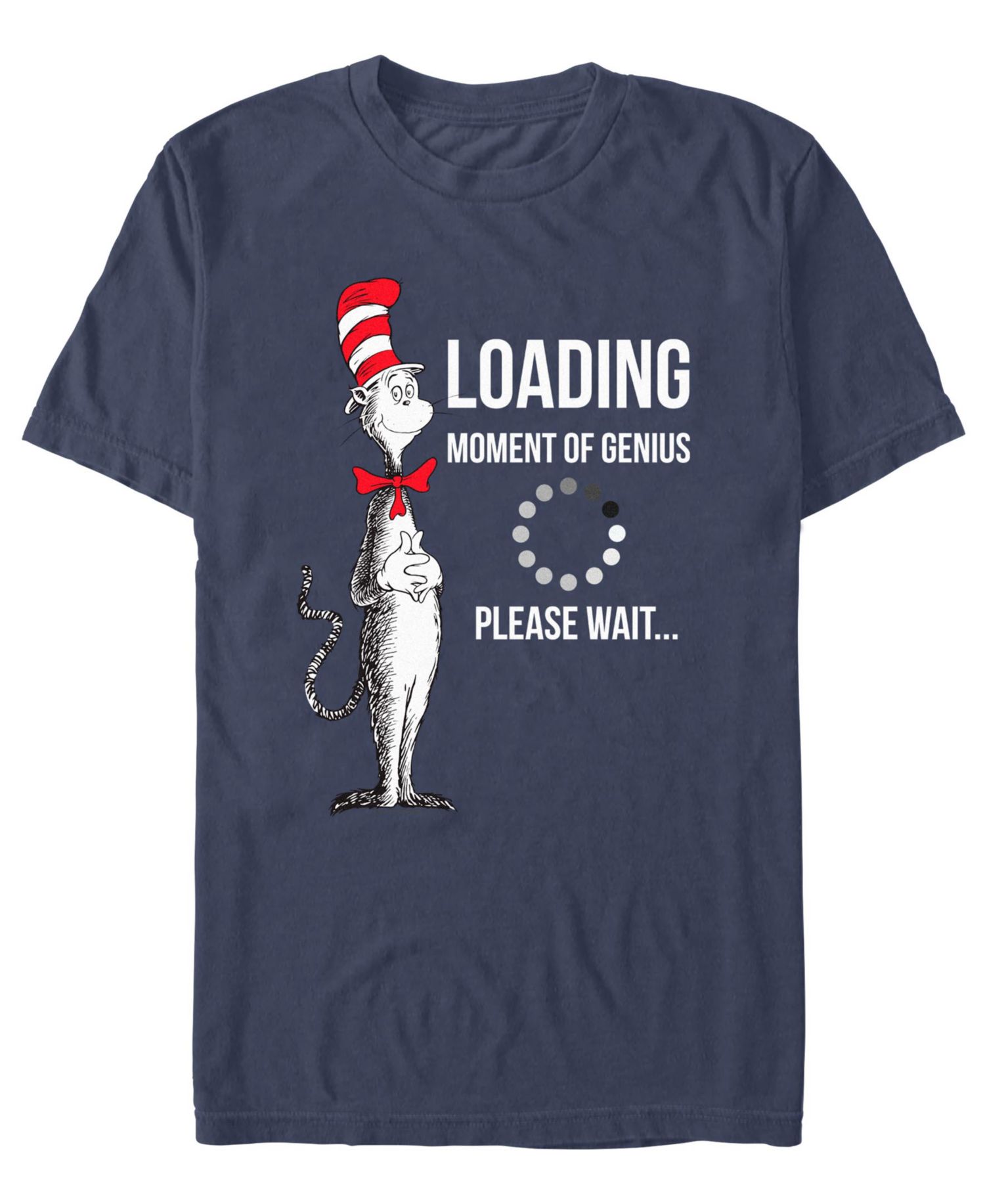 Men's Dr. Seuss Seuss Cat Loading T-Shirt