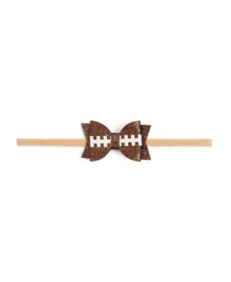 Baby Girls Game Day Glitter Bow Baby Headband